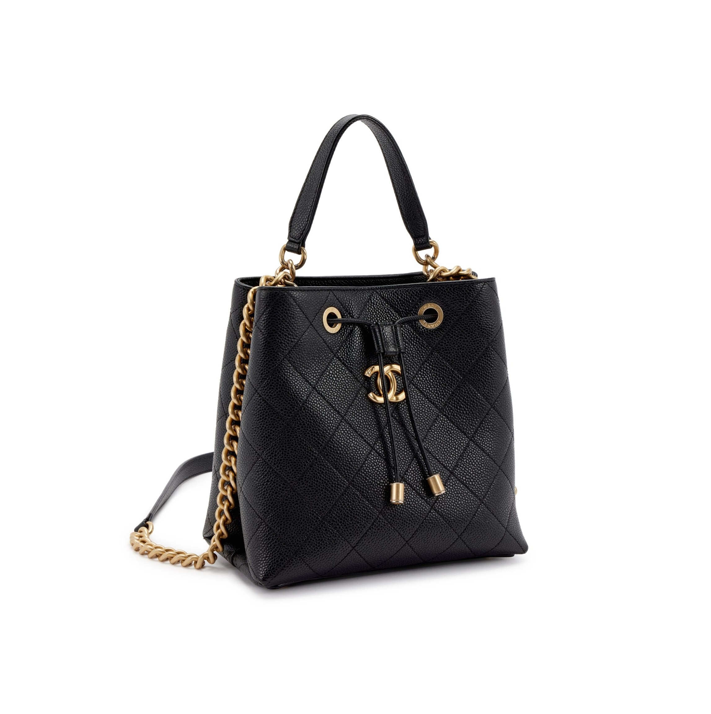 26위 CHANEL 샤넬 드로우스트링 버킷백 AS301812