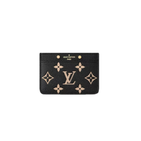15위 LOUIS VUITTON 루이비통 모노그램 바이컬러 앙프렝뜨 카드/명함지갑 M81022 2026/신상