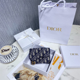 49위 DIOR 디올 오블리크 새들 반지갑 S5613 2024/신상