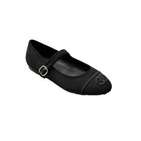 38위 CHANEL 샤넬 메리제인 코튼 단화 C46855-2 2024/신상 2COLOR