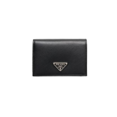 39위 PRADA 프라다 사피아노 트라이앵글 로고 반지갑 1MV021 (금장/은장)