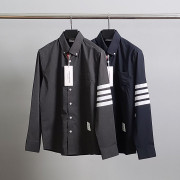 ●9월 판매 18위● THOM BROWNE 톰브라운 사선완장 다크 셔츠