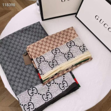 GUCCI 구찌 실크 롱스카프 2COLOR
