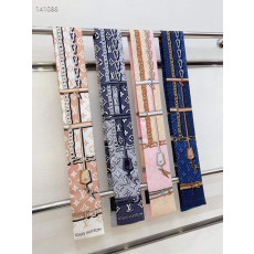 LOUIS VUITTON 루이비통 체인 실크 스카프