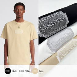 ●5월 판매 20위● DIOR 디올 콘트라스트 자수 티셔츠