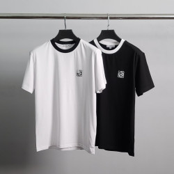 LOEWE 로에베 엠보로고 배색 라운드 반팔티