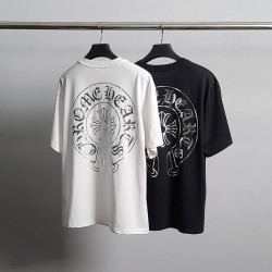 CHROME HEARTS 크롬하츠 실버말굽 오버핏 반팔티