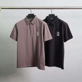 BALENCIAGA 발렌시아가 로고자수 반팔 카라티