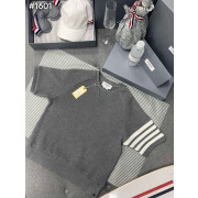 THOM BROWNE 톰브라운 4바 스트라이프 와플 반팔