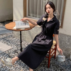 MONCLER 몽클레어 포켓 반팔 원피스
