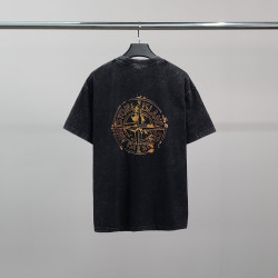 STONE ISLAND 스톤아일랜드 플레임서클 피그먼트 반팔티