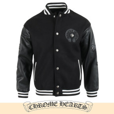 CHROME HEARTS 크롬하츠 말굽 크로스 바시티 자켓