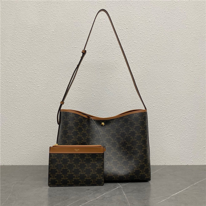 CELINE 셀린느 트리옹프 소프트 쇼퍼백 123912