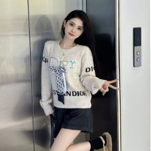 DIOR 디올 리본 니트