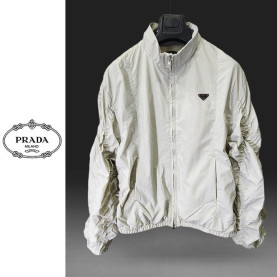 PRADA 프라다 셔링 바람막이 점퍼 2COLOR