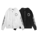 CHROME HEARTS 크롬하츠 홀스슈 플로랄 후드집업