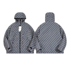 DIOR 디올 오블리크 후드 자켓