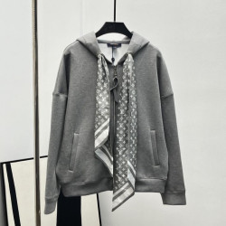 LOUIS VUITTON 루이비통 모노그램 스카프 후드
