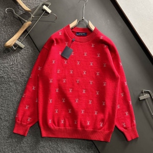 LOUIS VUITTON 루이비통 엠브로이더드 시그니처 올오버 니트 2COLOR