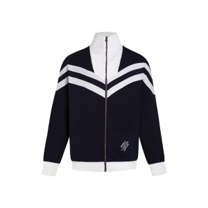 LOUIS VUITTON 루이비통 니티드 코튼 세일러 블루종