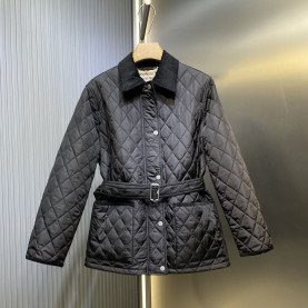 BURBERRY 버버리 벨티드 퀄팅 자켓 2COLOR　