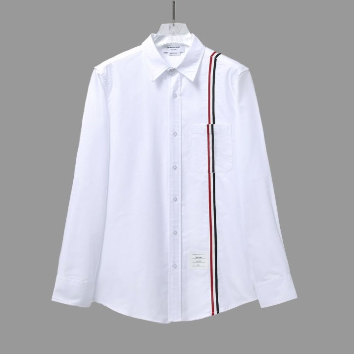 THOM BROWNE 톰브라운 스트라이프 라인 셔츠