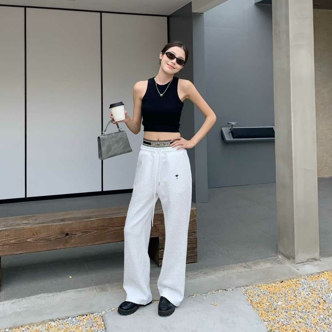 DIOR 디올 CD 로고 밴딩 팬츠 2COLOR