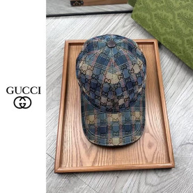 GUCCI 구찌 GG체크 볼캡