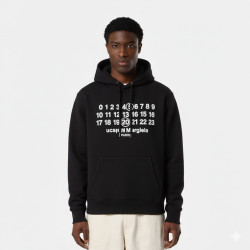 MAISON MARGIELA 메종마르지엘라 넘버레터링 코튼 후드티 2COLOR