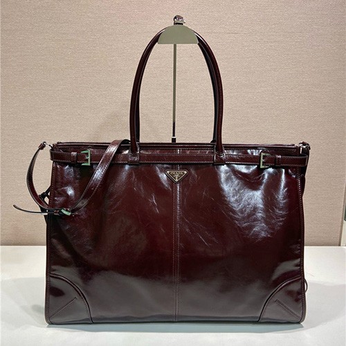 PRADA 프라다 가죽 라지 토트백 2VG128