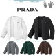 PRADA 프라다 오버핏 후리스 가디건