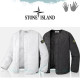 STONE ISLAND 스톤아일랜드 오버핏 퀄팅 물결 경량 가디건
