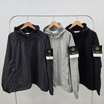 STONE ISLAND 스톤아일랜드 고프코어 후디 바람막이