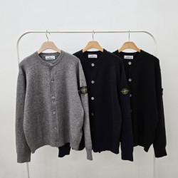 STONE ISLAND 스톤아일랜드 캐시 와펜 라운드 가디건