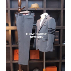 THOM BROWNE 톰브라운 블랙 모던 뉴욕 삼선 슈트 셋트