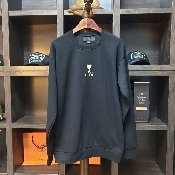 AMI 아미 시그니쳐 클래식 맨투맨