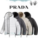 PRADA 프라다 라이트 후드 패딩 점퍼