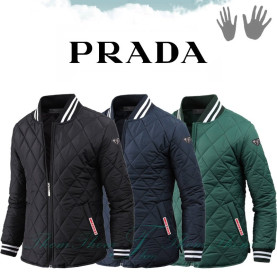 PRADA 프라다 라이트 후드 패딩 점퍼