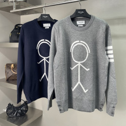 THOM BROWNE 톰브라운 마스터톰 캐시미어 니트