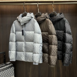 LOUIS VUITTON 루이비통 모노그램 배색 다운 패딩