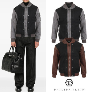 PHILIPP PLEIN 필립플레인 니트 레이어드 자켓