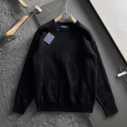 ●11월 판매 7위● LOUIS VUITTON 루이비통 엠브로이더드 시그니처 크루넥 니트