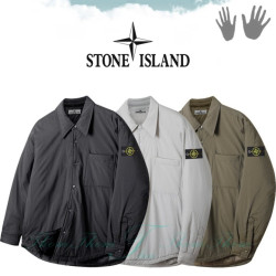STONE ISLAND 스톤아일랜드 오버핏 셔캣 패딩