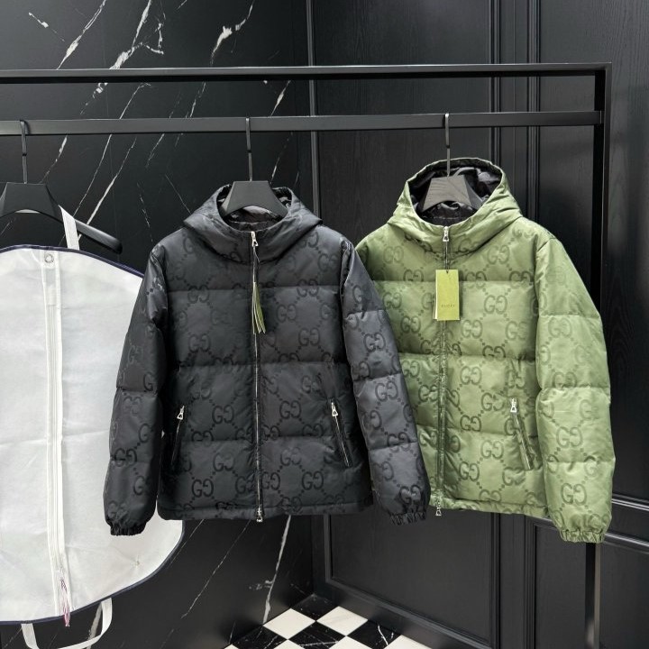 GUCCI 구찌 GG 캔버스 다운 패딩