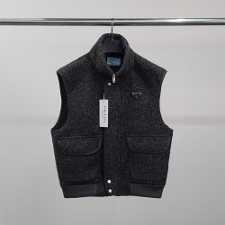 PRADA 프라다 프리미엄 알파카 베스트