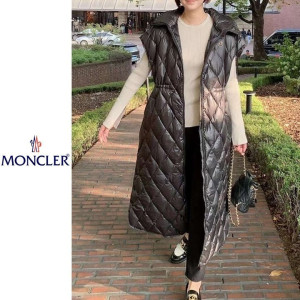 MONCLER 몽클레어 린다 누빔 롱패딩 베스트 2COLOR
