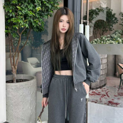 DIOR 디올 지퍼후드 & 팬츠 세트 2COLOR