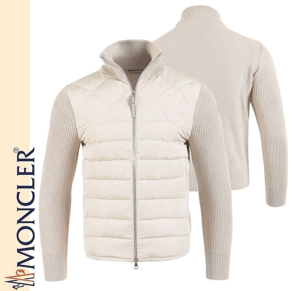 MONCLER 몽클레어 다이아 니트 패딩 집업 2COLOR