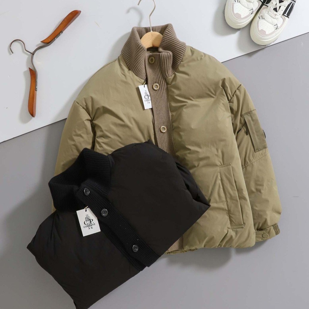 C.P COMPANY C.P컴퍼니 립스톱 퍼프 다운 자켓
