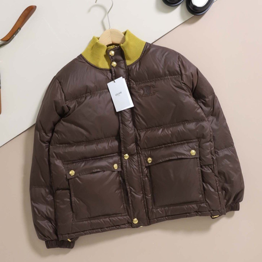 CELINE 셀린느 트리옹프 다운 재킷